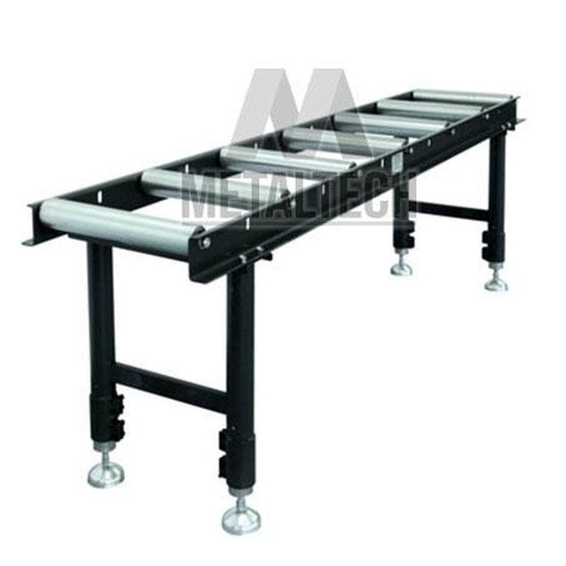 Metaltech MTRST607 2m Heavy Duty Roller Conveyor Table