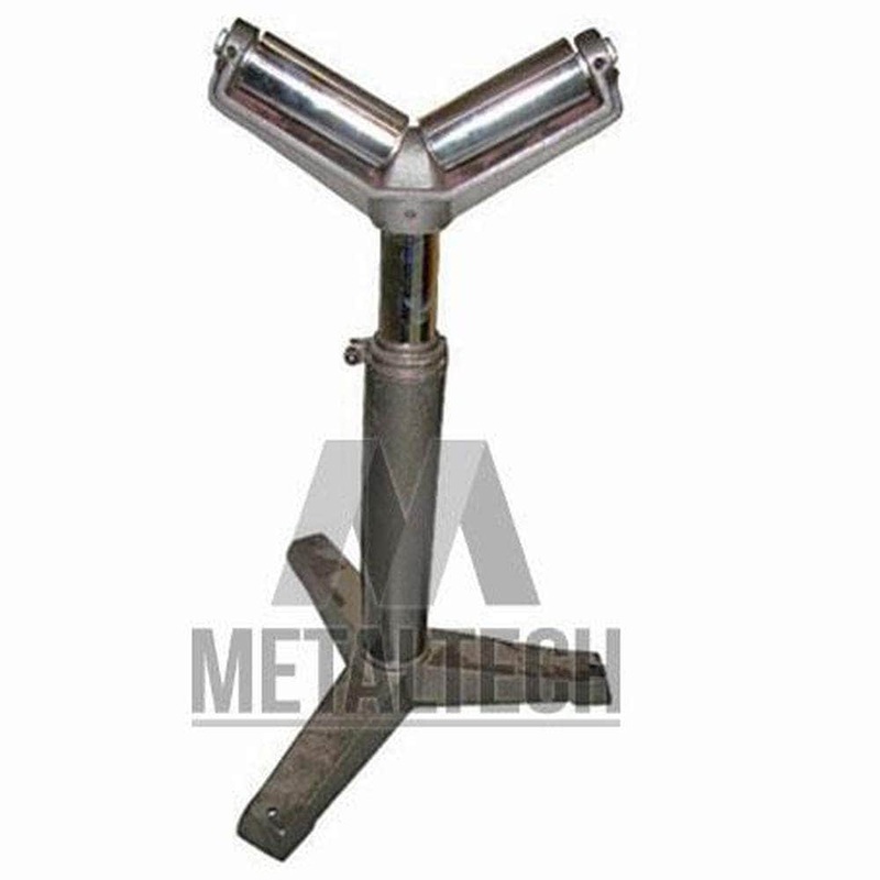 Metaltech MTRSV52 Heavy Duty Cast Iron V-Shaped Roller Stand