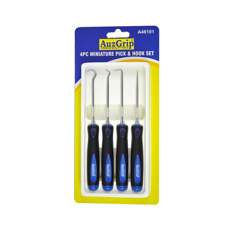 Auzgrip A46101 4 Piece Miniature Pick & Hook Set