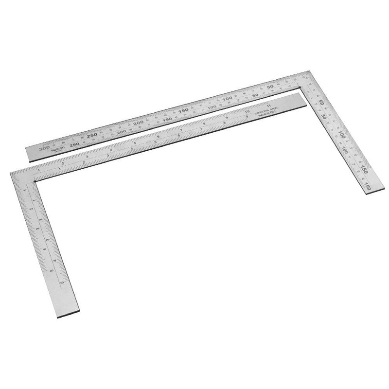 Harden 580729 250 x 500mm Stainless Steel Square