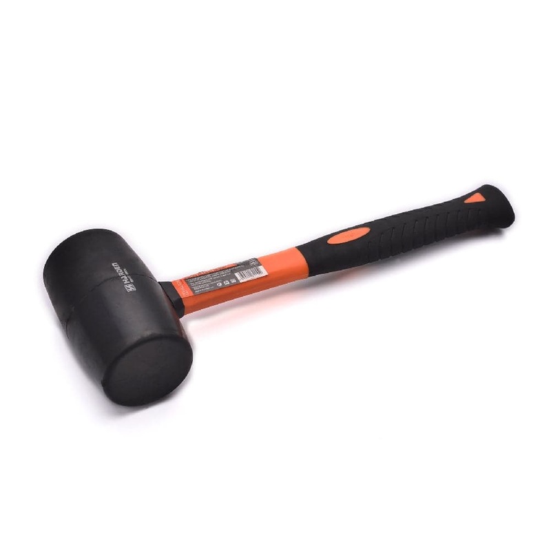Harden 590417 680g (1.5LB) Fibreglass Handle Rubber Mallet