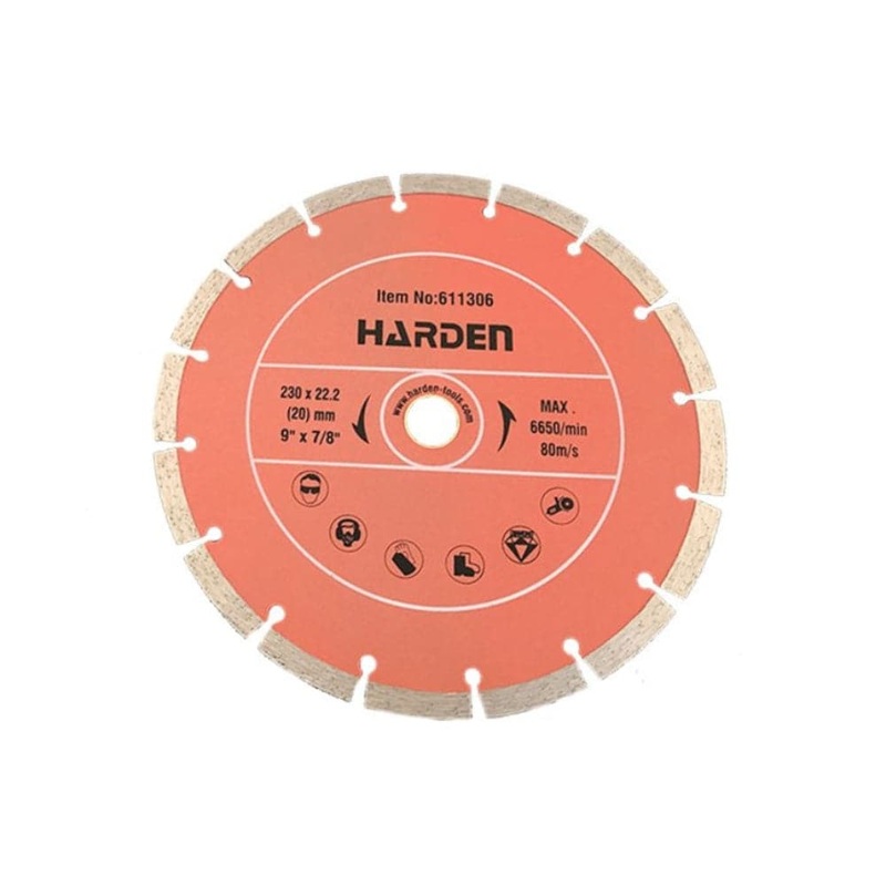 Harden 611306 230mm (9) Segmented Diamond Saw Blade