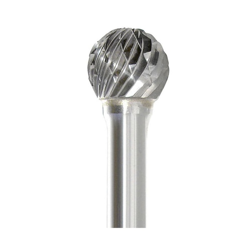 Insize INSD-2 8mm Ball Double Cut Carbide Burr