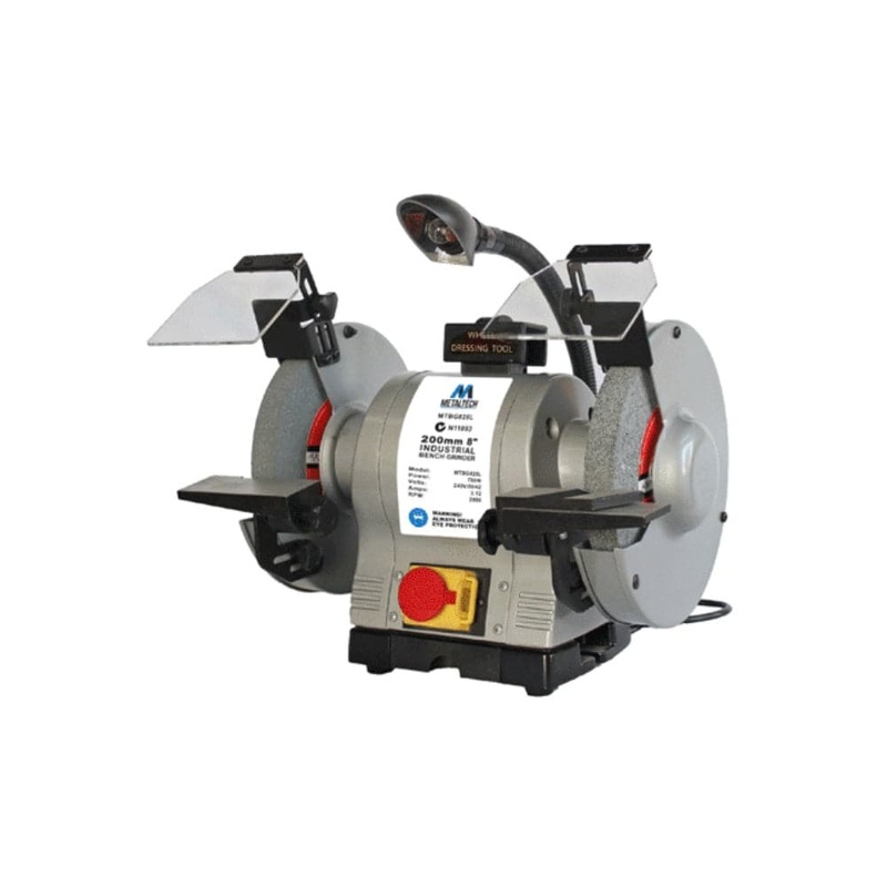 Metaltech MTBG825L 200mm (8) 750W Industrial Bench Grinder