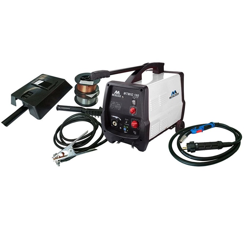 MetalTech MTMIG180 180A Gas & Gasless MIG Welder