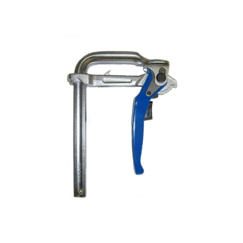 Metaltech MTRC40-12 120mm x 400mm Ratcheting Welding F-Clamp