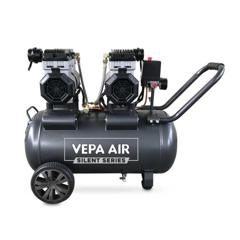 Vepa Air VSC1600 2.2HP 50L Oil-Less Silent Air Compressor