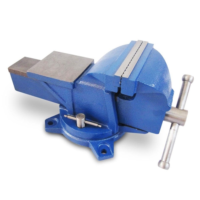 AuzGrip A83023 150mm (6) Swivel Base Bench Vice with Anvil