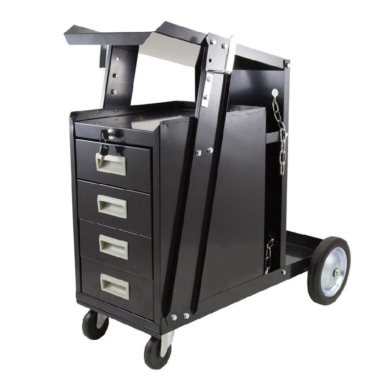 Grip 85169 4 Drawers Deluxe Welders Cart Trolley