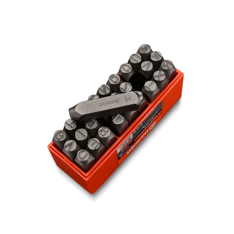 Harden 610869 27 Piece 10mm Steel Letter Set