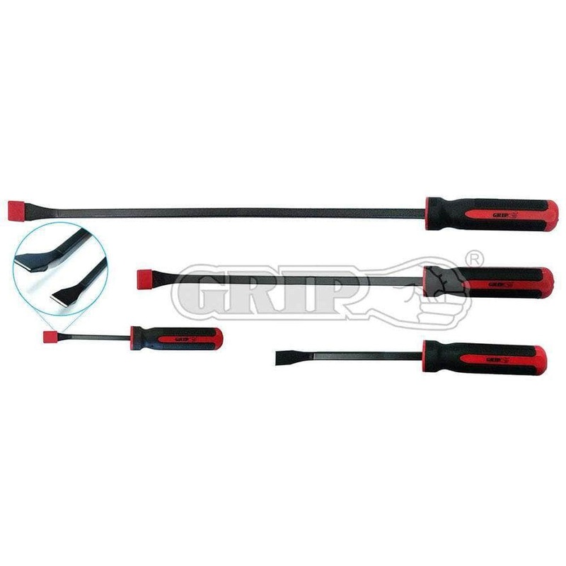 Pittsburgh P60236 4 Piece 200-600mm Heavy Duty Steel Pry Bar Set