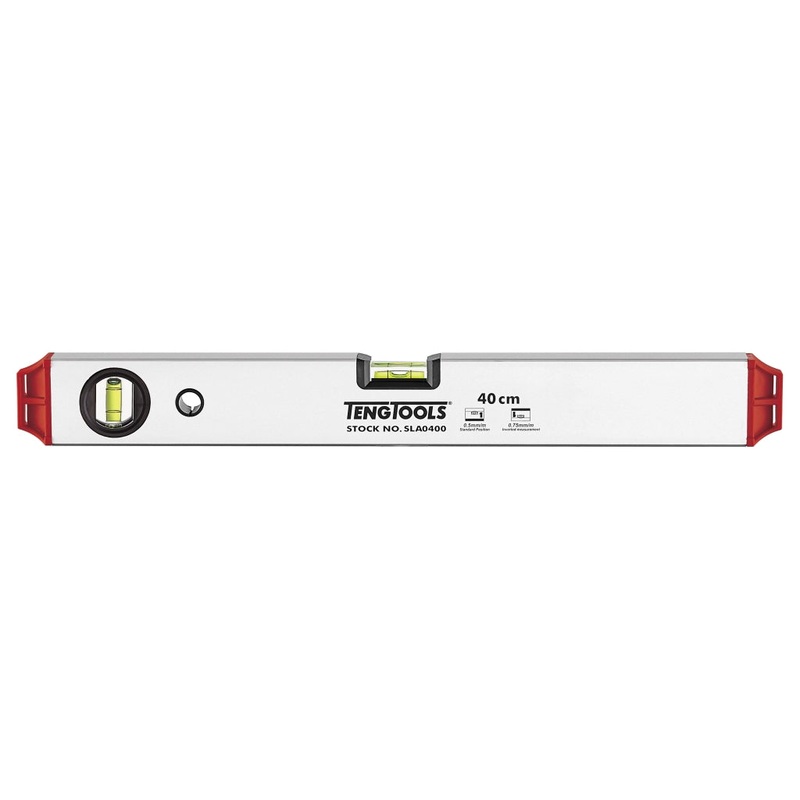 Teng Tools 400MM Professional Aluminium Spirit Level – SLA0400