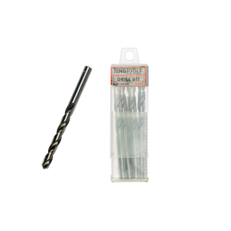 Teng Tools 10.0MM Fully Ground Drill Bit – DBX100