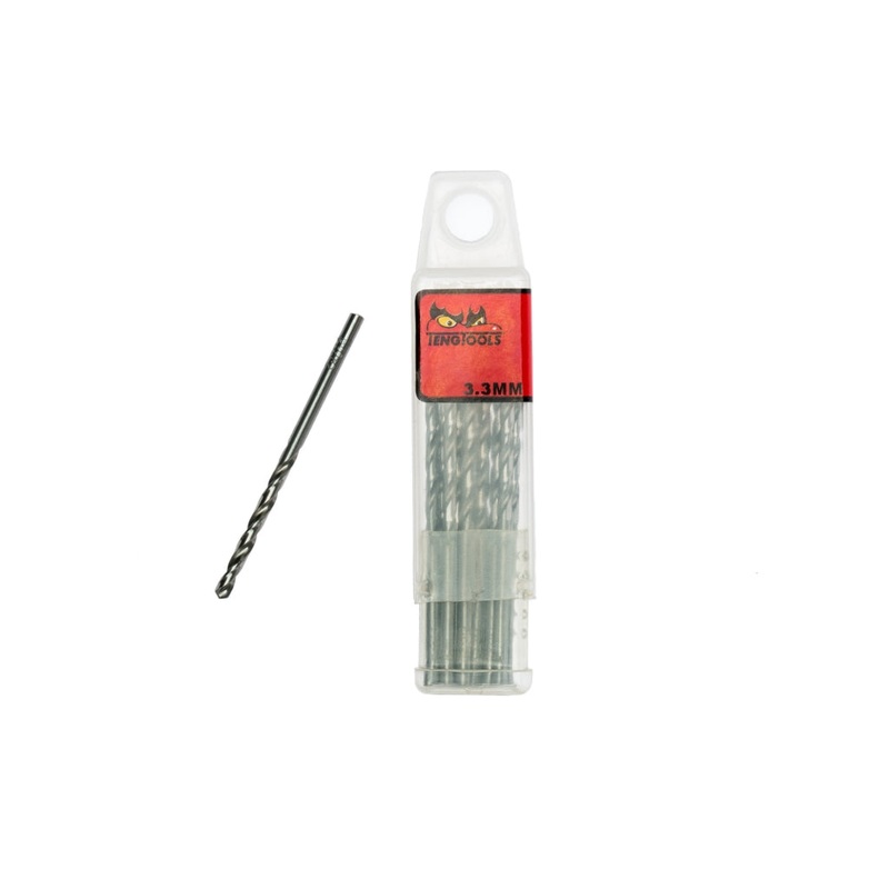 Teng Tools 3.3MM Fully Ground Drill Bit – DBX033
