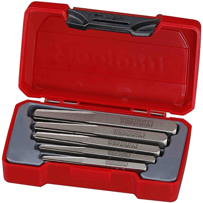 Teng Tools 5 Piece Screw Extractor Set – TMSE05S