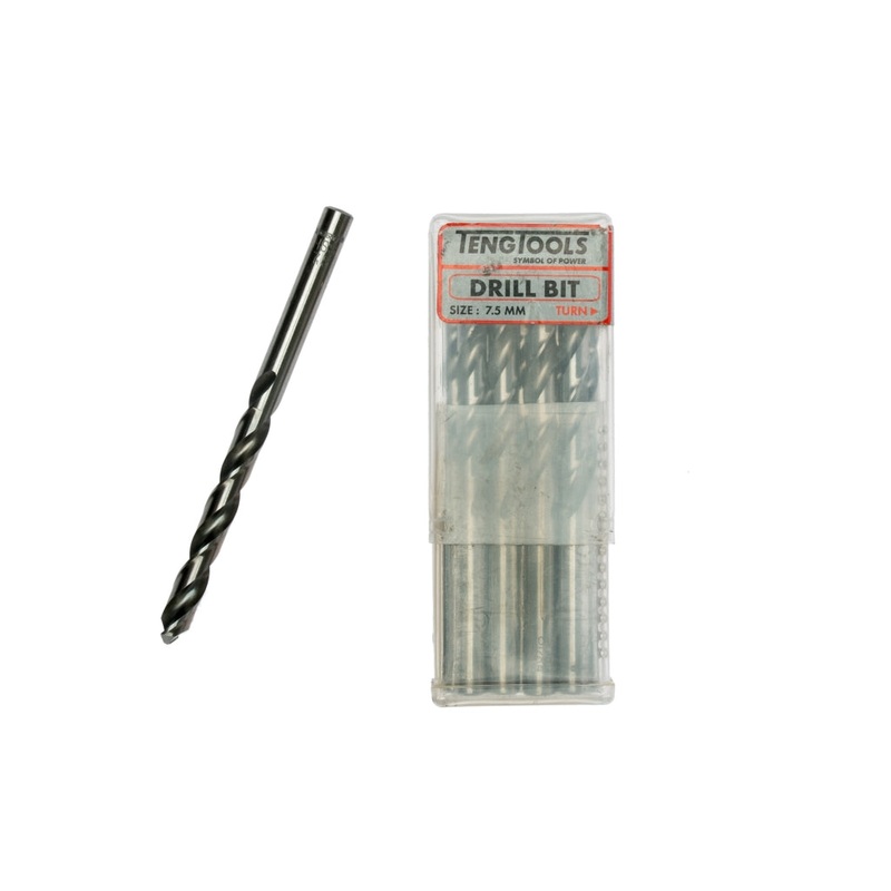 Teng Tools 7.5MM Fully Ground Drill Bit – DBX075