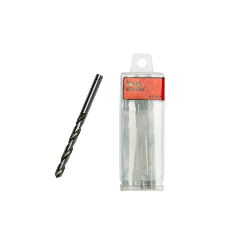 Teng Tools 8.0MM Fully Ground Drill Bit – DBX080