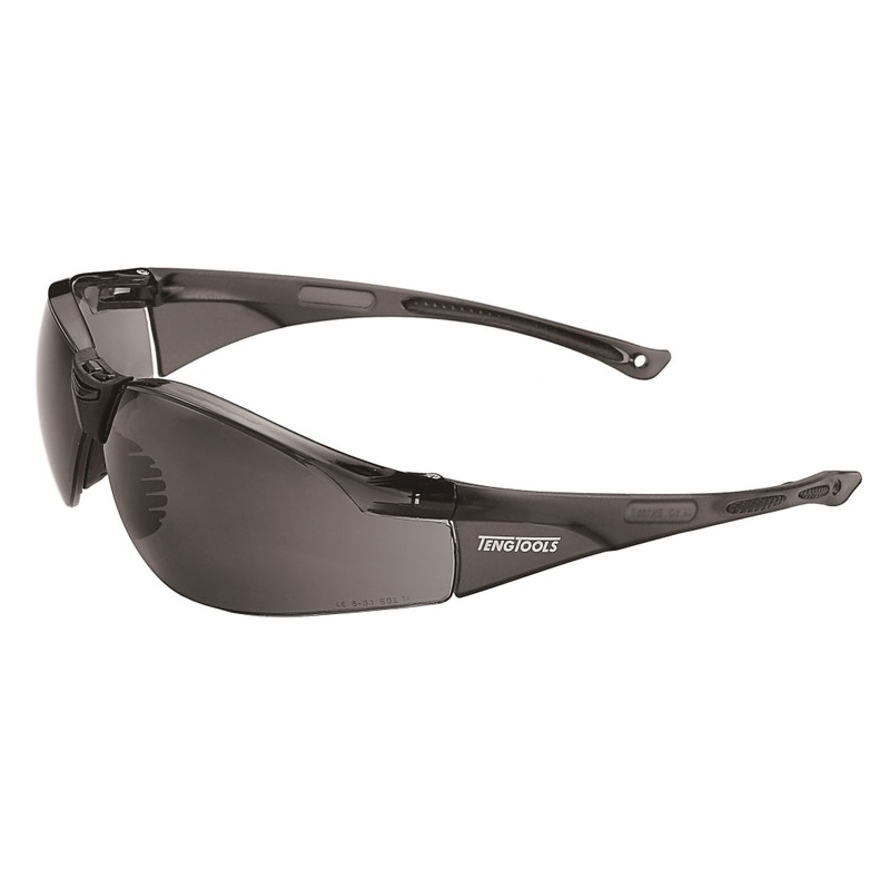 Teng Tools Grey Lens Sports Inspired Design Safety Glasses – SG713G