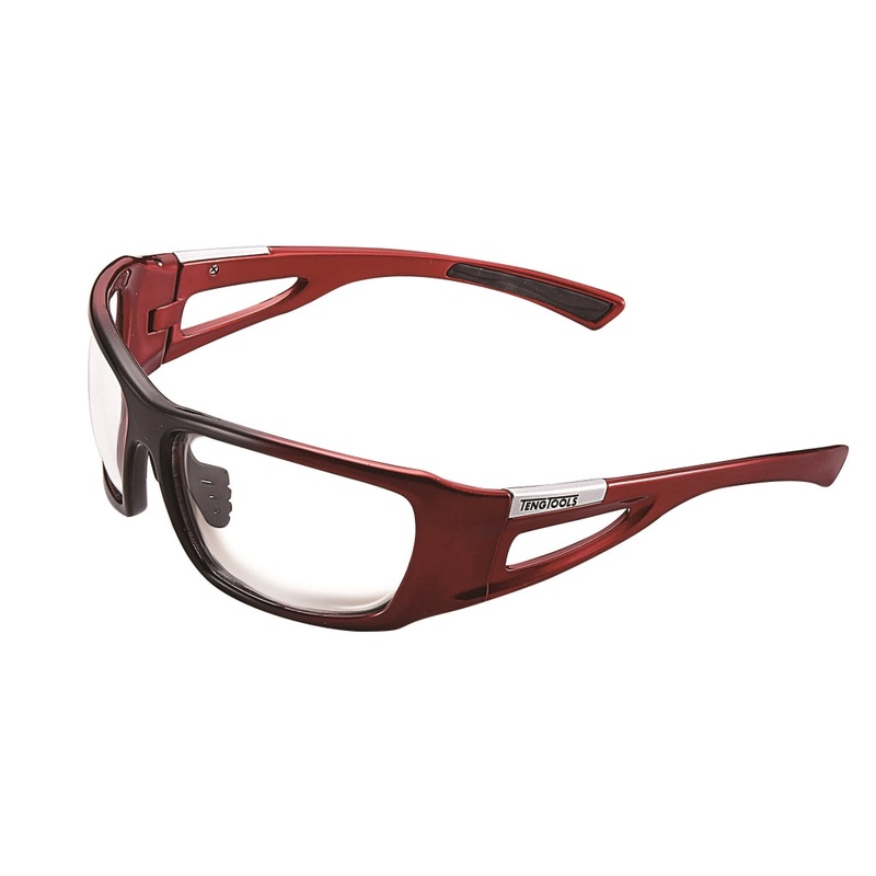 Teng Tools Red Safety Glasses – SG001