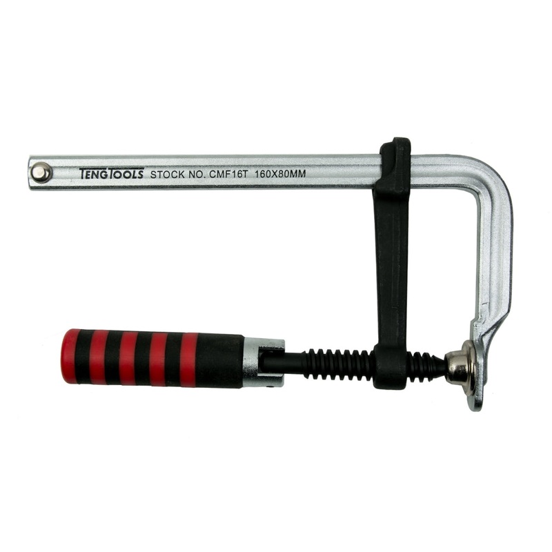 Teng Tools 160 x 80MM 180 Swivel Handle F Clamp – CMF16T