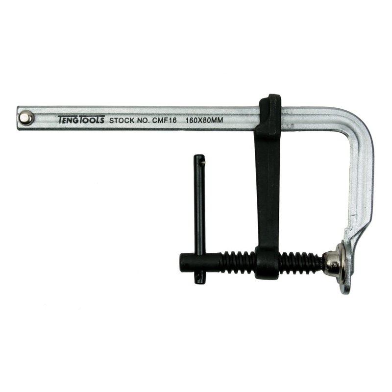 Teng Tools 160 x 80MM Fixed Handle F Clamp – CMF16