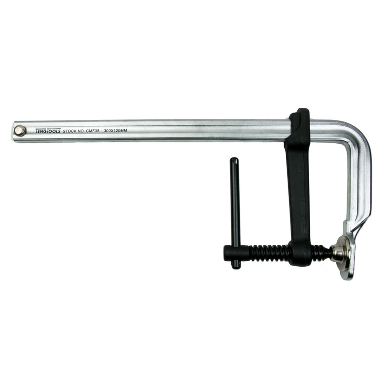Teng Tools 300 x 120MM Fixed Handle F Clamp – CMF35