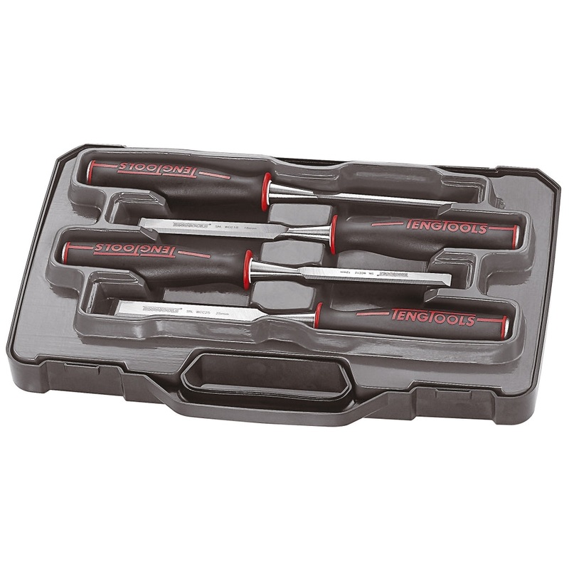Teng Tools 4 Piece 6-25MM Carpenters Chisel Set – WCS04L