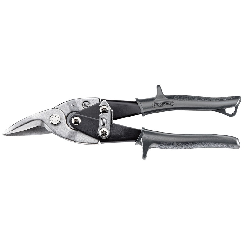 Teng Tools Straight/Right High Leverage Tin Snips – 491W