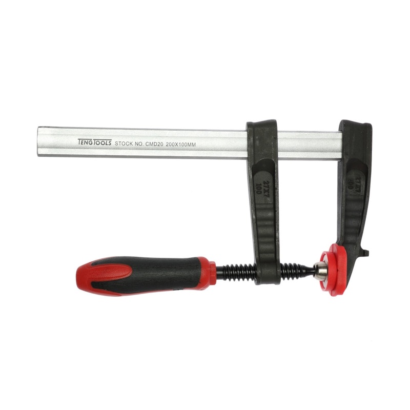 Teng Tools 200 X 100MM Reinforced Malleable Cast Iron Clamp – CMD20