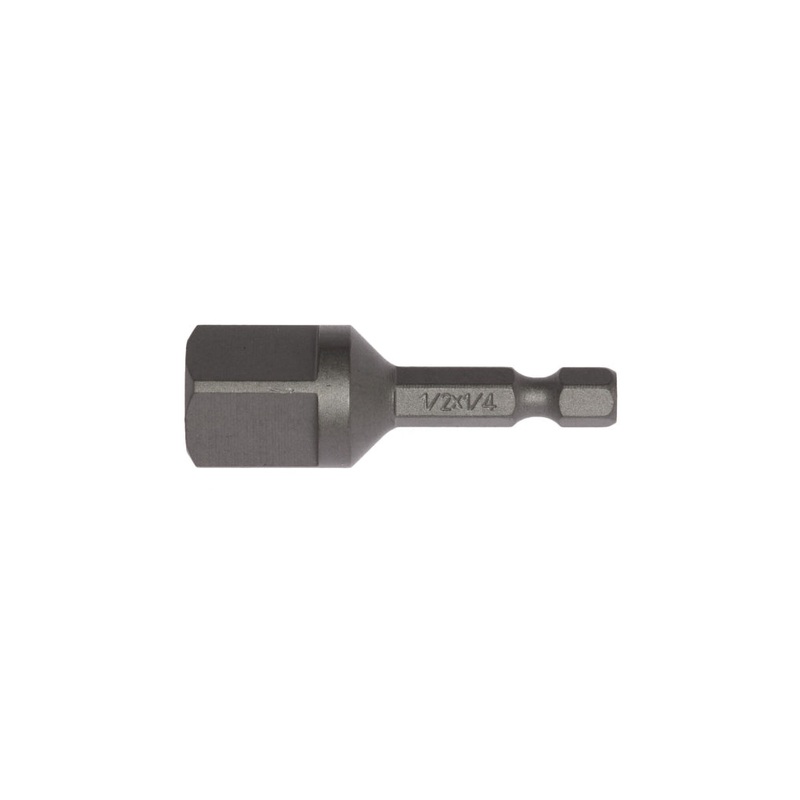 Teng Tools 50MM Bit Adaptor – 1/4 Hex – 1/2 Square – ACCSDA1412