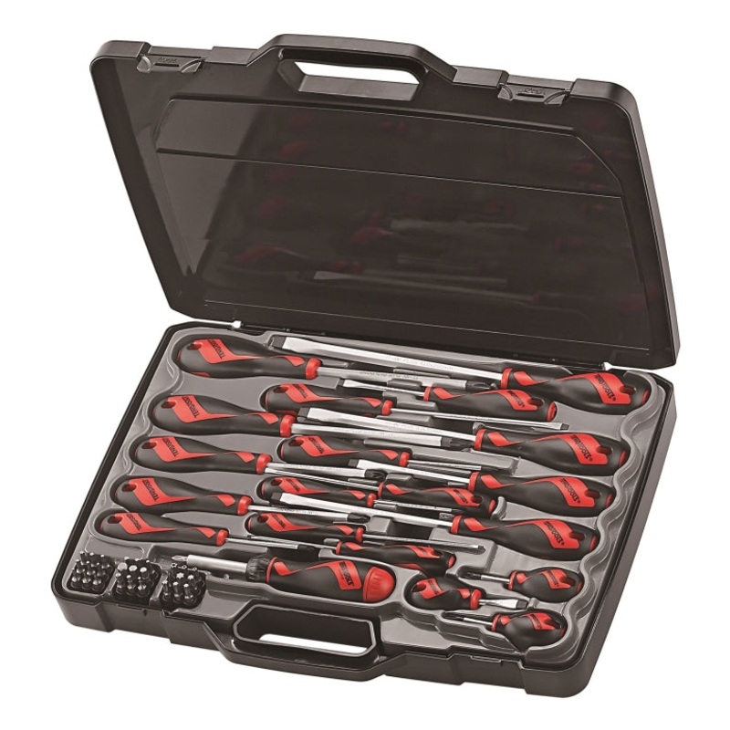 Teng Tools 53 Piece Flat, PH & PZ Type Screwdriver & Bit Set – MD9053N