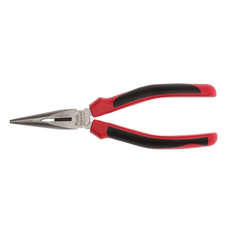 Teng Tools 6 Mega Bite TPR Grip Long Nose Pliers – MB461-6T