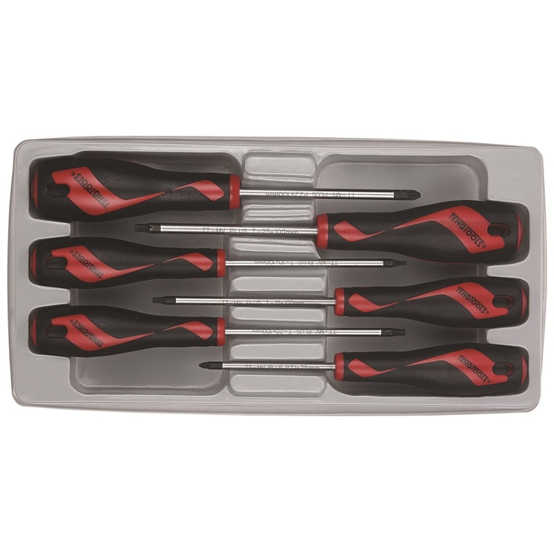 Teng Tools 6 Piece PZ & TX Type Screwdriver Set – MD906N2