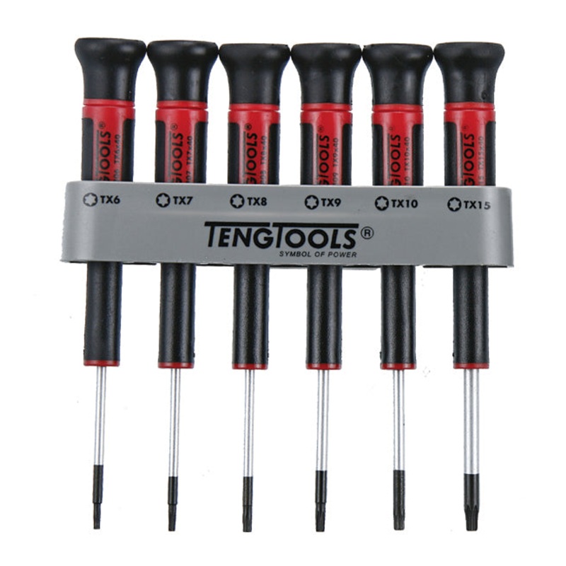 Teng Tools 6 Piece TX Type Mini Screwdriver Set – MDM706TX