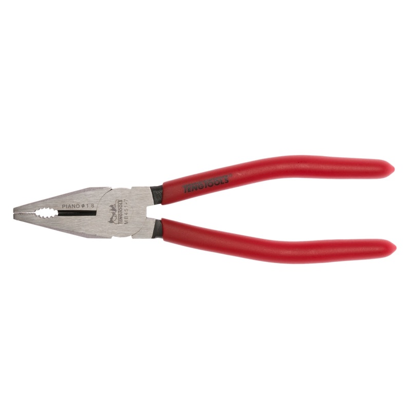 Teng Tools 7 Mega Bite Vinyl Grip Combination Pliers – MB451-7