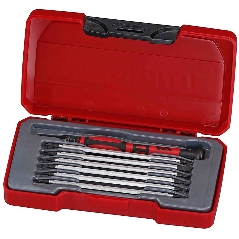 Teng Tools 8 Piece Mini Screwdriver Set – TM708
