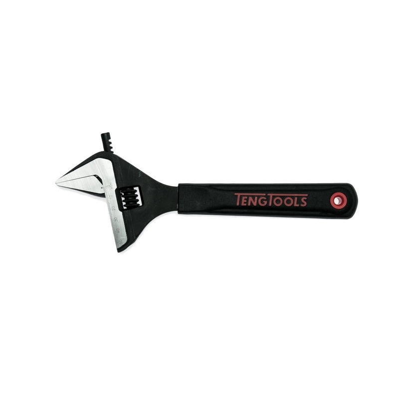 Teng Tools 10 Wide Jaw Opening Adjustable Wrench – 4004WT