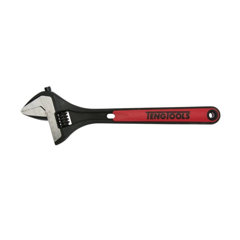 Teng Tools 15 Adjustable Wrench With Bi-Material Grip & Graduated Scale – 4006IQ