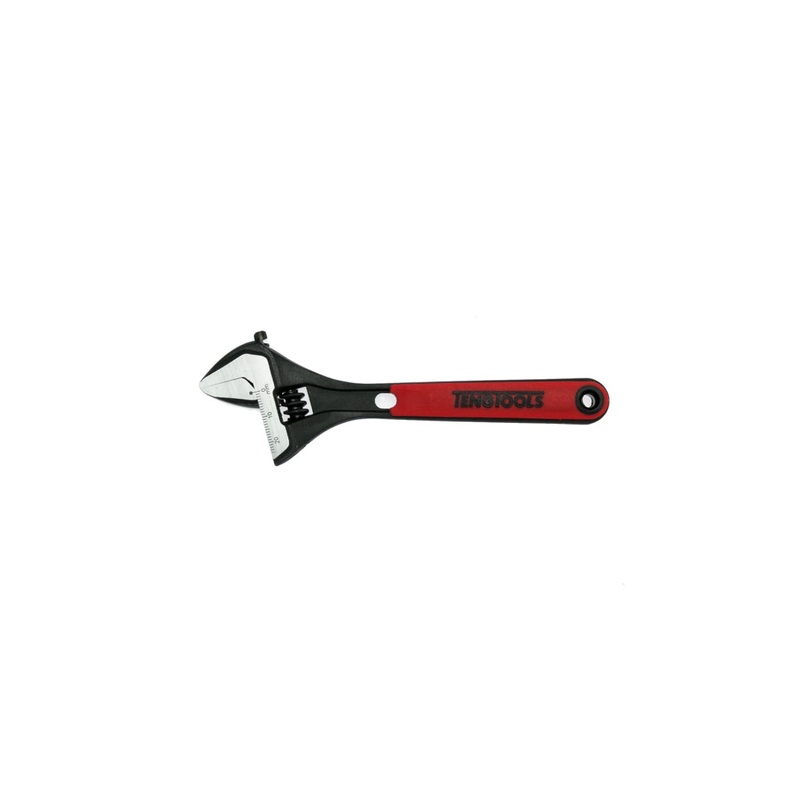 Teng Tools 6 Adjustable Wrench With Bi-Material Grip & Graduated Scale – 4002IQ