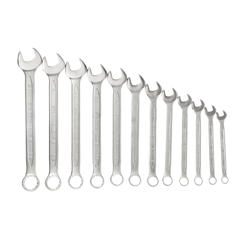 Teng Tools 12 Piece Metric Combination Spanner Set – 6512N