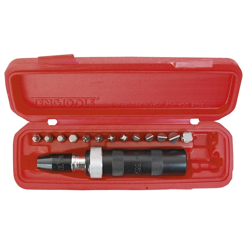 Teng Tools 15 Piece 1/2 Drive Reversible Impact Driver Set – ID515