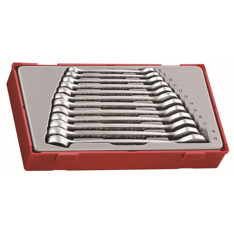 Teng Tools 12 Piece Metric Anti Slip Combination Spanner Set – TT8012