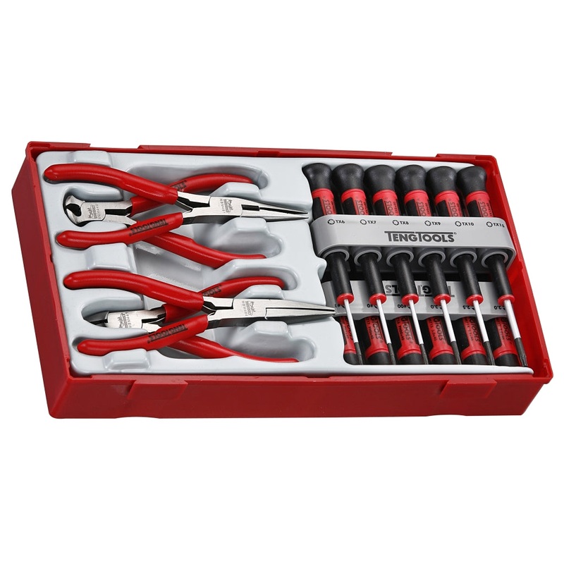 Teng Tools 16 Piece Mini Plier & Screwdriver Set – TTMI16
