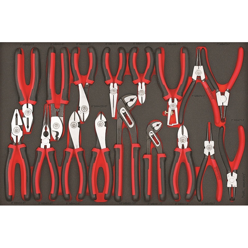 Teng Tools 17 Piece Mega Bite EVA Plier Set – TTEMB17