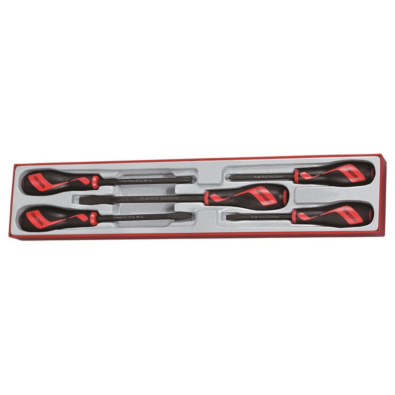 Teng Tools 5 Piece Power Thru Screwdriver Set – TTXMDTN