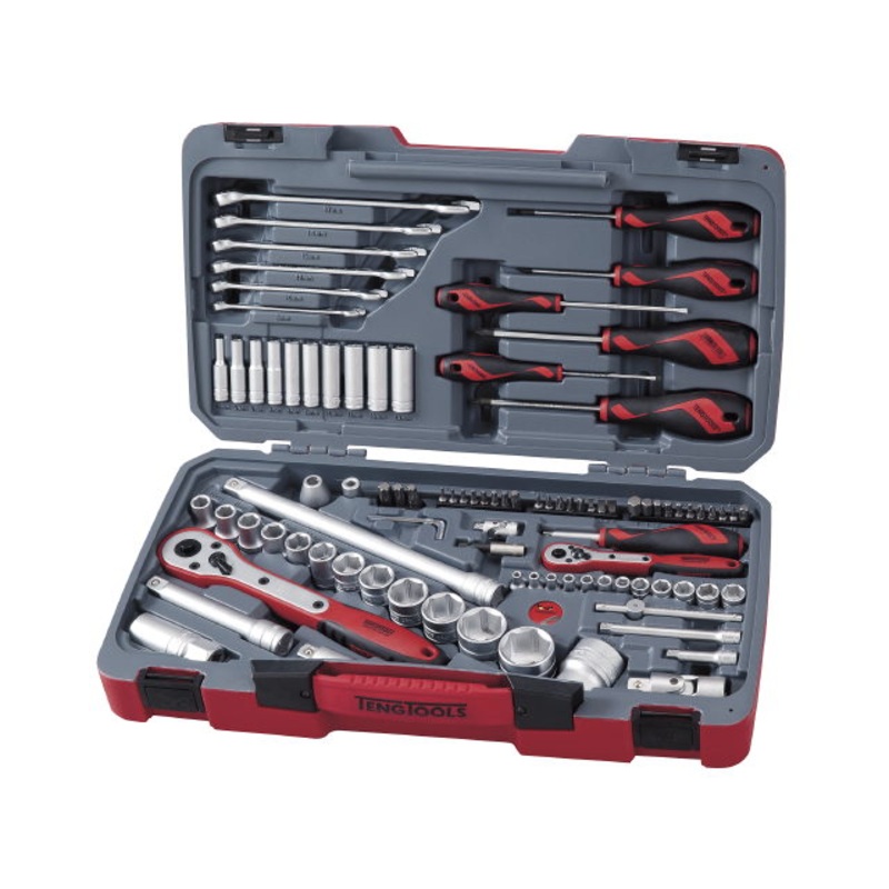 Teng Tools 95 Piece 1/4 & 1/2 Drive Tool Set – TM095