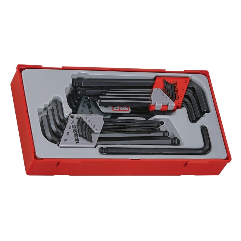 Teng Tools 28 Piece Metric & AF Hex & TX Key Set – TTHT28