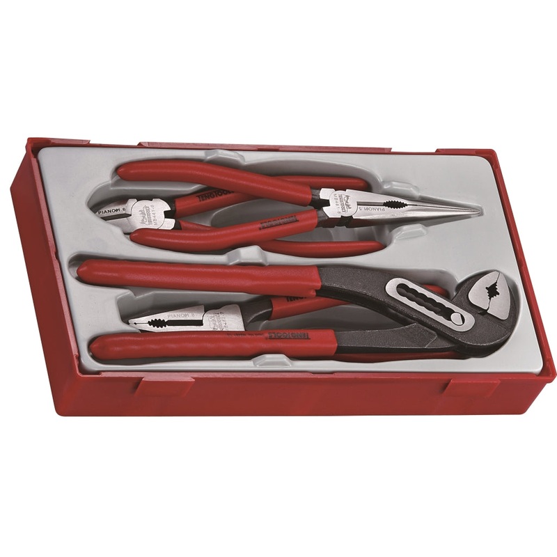 Teng Tools 4 Piece Mega Bite Plier Set – TT440