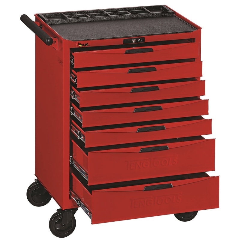 Teng Tools 7 Drawer 8 Series Roller Cabinet With Ball Bearing Slides – TCW807N