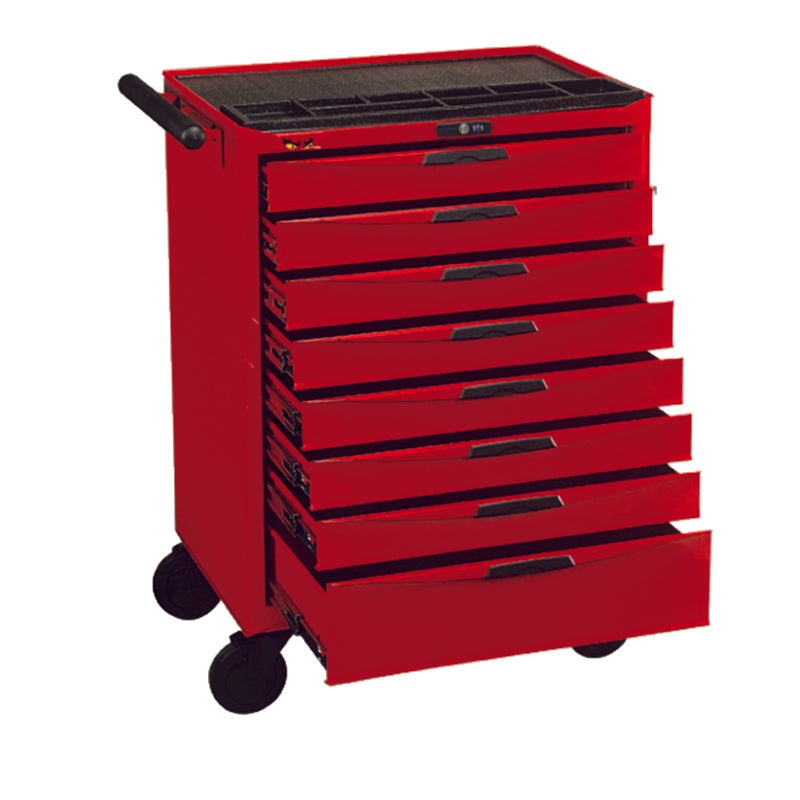 Teng Tools 8 Drawer 8 Series Roller Cabinet With Ball Bearing Slides – TCW808N